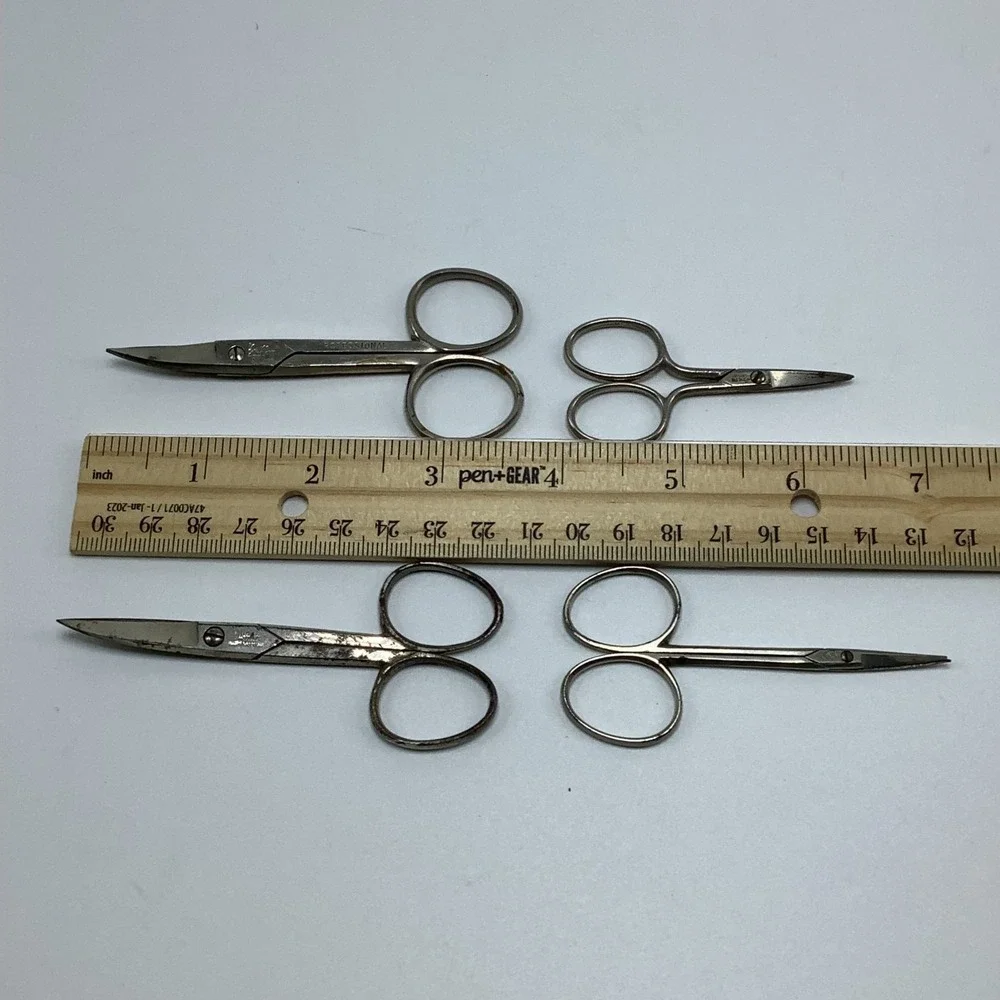 Vintage Small Scissors Set of 4‎ Italy/Germany